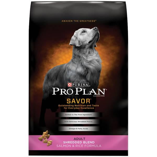 Purina Pro Plan 5 lb Savor Shredded Blend Salmon and Rice Dog Food
