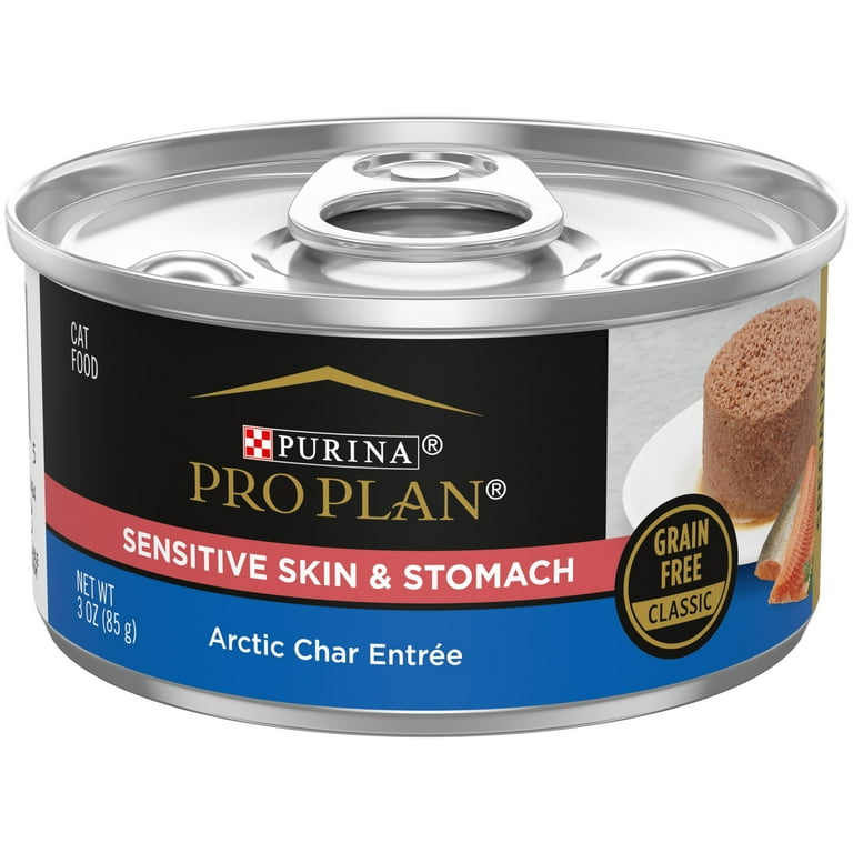 Purina Pro Plan Sensitive Skin & Stomach Arctic Char Entree Grain Free Classic Wet Cat Food Purina Pro Plan Sensitive Skin & Stomach Arctic Char Entree Grain Free Classic Wet Cat Food