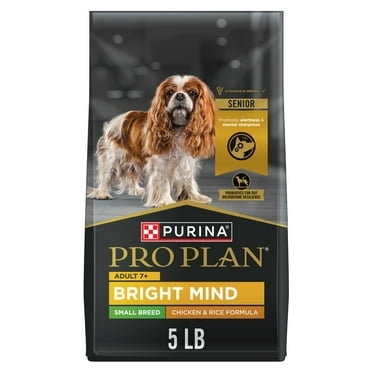 Purina Pro Plan Small Breed Senior Dog Food Bright Mind Seven Plus Chicken and Rice Formula