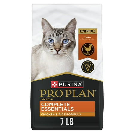 Purina Pro Plan Savor Dry Cat Food, Chicken & Rice, 7 lb Bag