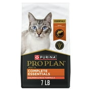 Purina Pro Plan Complete Essentials Dry Cat Food, Salmon & Rice, 7 lb Bag