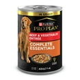 thumbnail image 1 of Purina Pro Plan Complete Essentials Slices Beef and Vegetables Entree in Wet Dog Food Gravy, 13 oz Can, 1 of 10