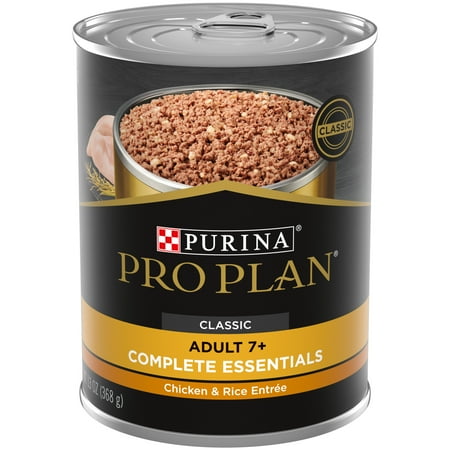 Purina Pro Plan Complete Essentials Wet Dog Food, High Protein Chicken & Rice, 13 oz Can