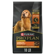 Purina Pro Plan Complete Essentials for Adult Dogs Chicken Rice with Probiotics, Shredded Blend, 18 lb Bag