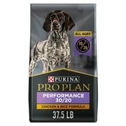 Purina Pro Plan Dry Dog Food Performance 30/20 High Protein, Real Chicken & Rice, 37.5 lb Bag
