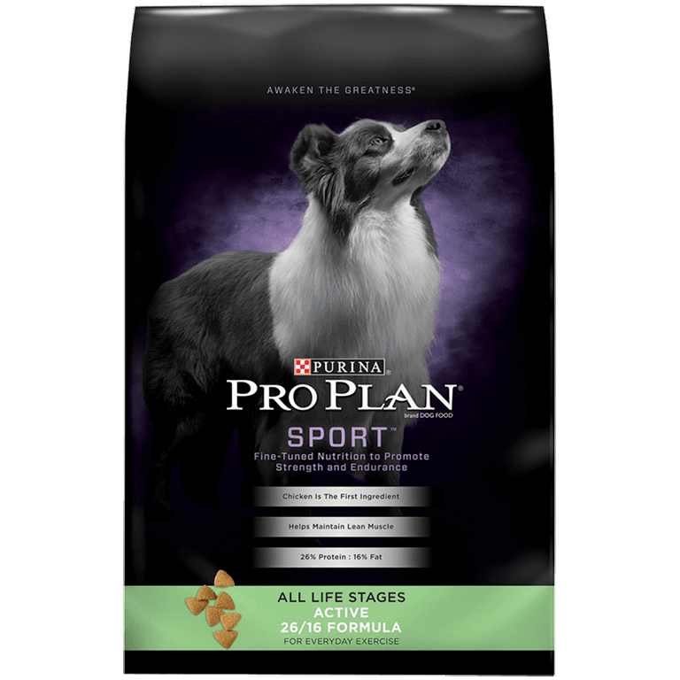 Purina pro plan sport large sale breed