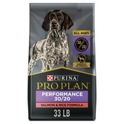 Purina Pro Plan Dry Dog Food Sport Performance 30/20 High Protein, Real Salmon & Rice, 33 lb Bag