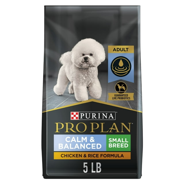 Purina Pro Plan Dry Dog Food for Adult Small Breed Dogs Calm & Balanced