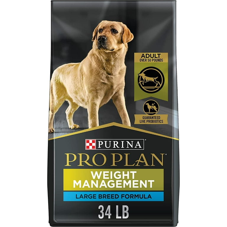 Large breed weight clearance management dog food