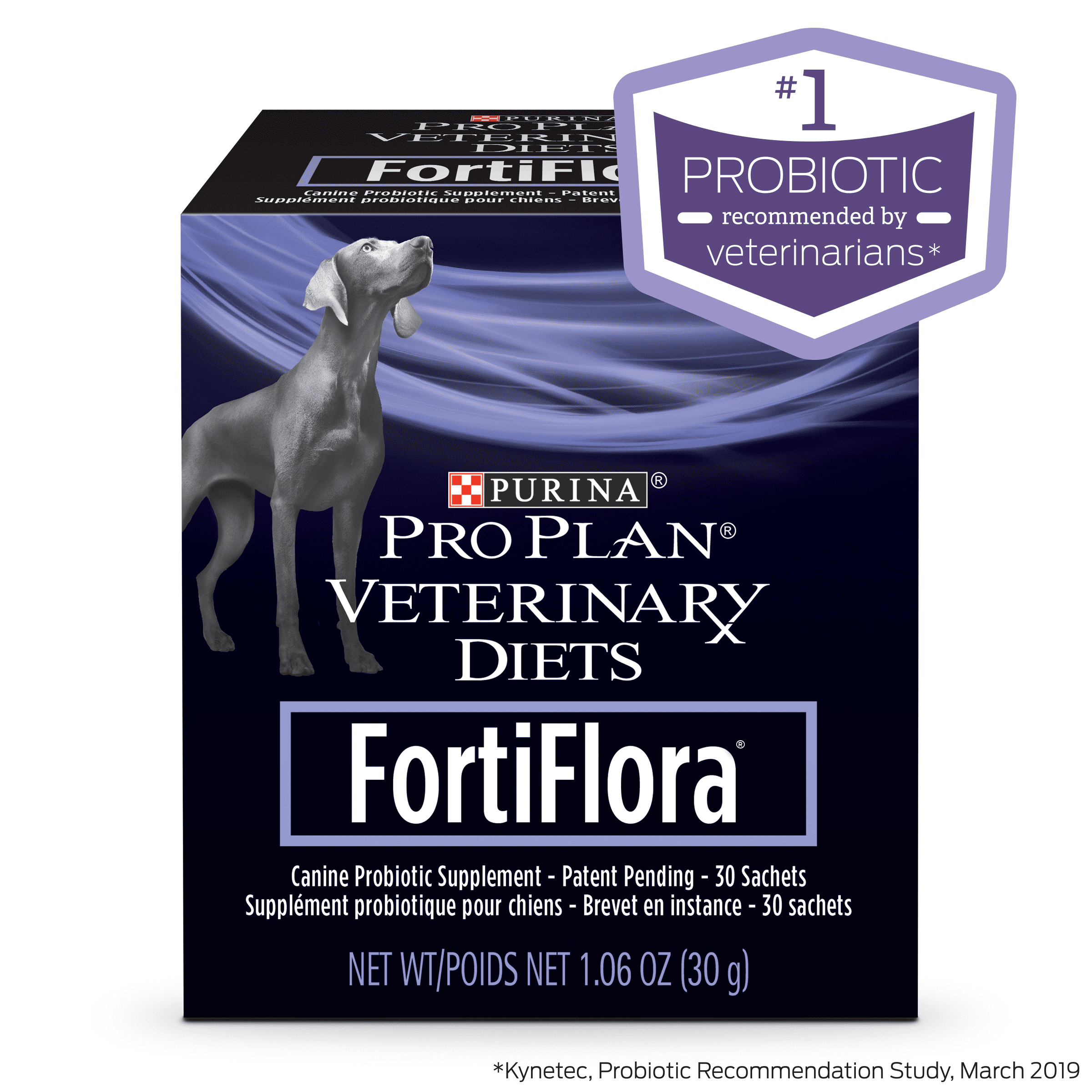 Purina Pro Plan FortiFlora Probiotic Supplement for Dogs 30 Sachets