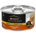 thumbnail image 1 of Purina Pro Plan, Grain-Free Chicken & Beef, Wet Cat Food for Adult Cats, 3 oz Cans, 24 Pack, 1 of 9