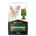 thumbnail image 1 of Purina Pro Plan Hairball, Indoor Dry Cat Food, Turkey & Rice, 3 lb Bag, 1 of 13