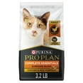 thumbnail image 1 of Purina Pro Plan High Protein Cat Food With Probiotics for Cats, Shredded Blend Chicken and Rice Formula, 3.2 lb. Bag, 1 of 10