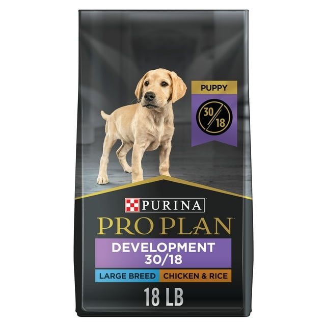 Purina Pro Plan Development Puppy Dry Dog Food For Large Breeds, 30 18 