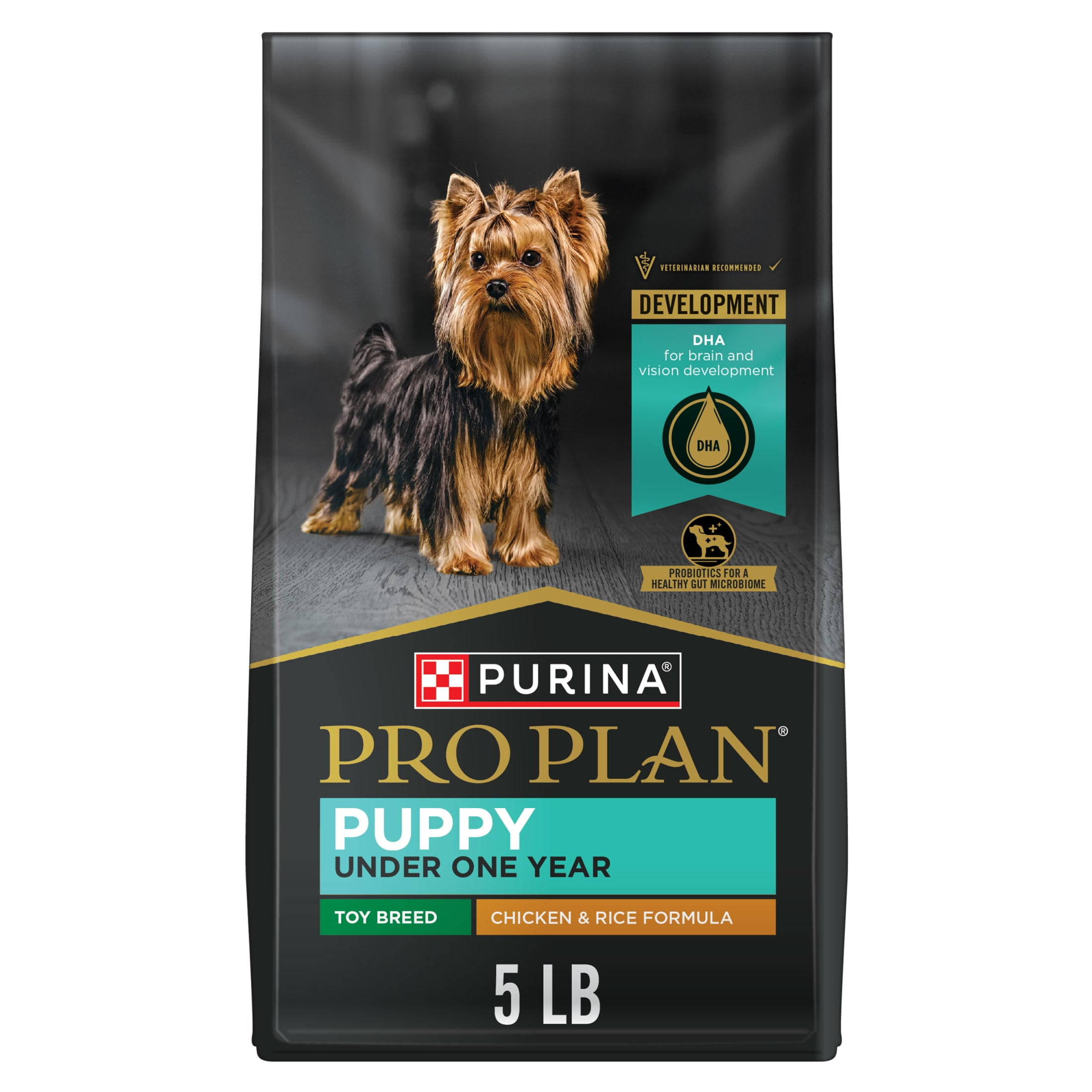 Purina Pro Plan Small Breed Puppy Dry Food High Protein DHA Chicken Rice 5 lb Bag Walmart