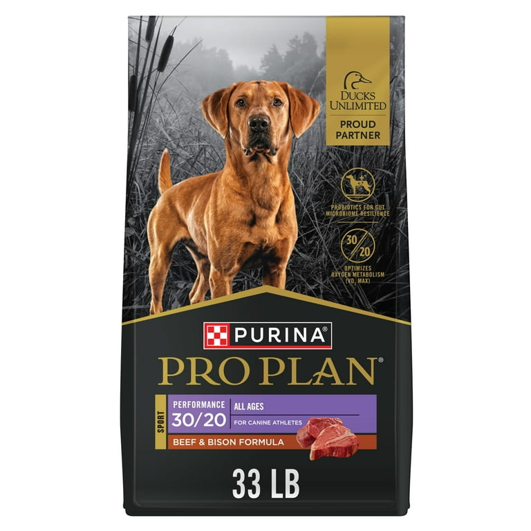Purina Pro Plan Performance 30/20 High Protein Beef Bison Dry Dog