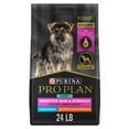 thumbnail image 1 of Purina Pro Plan Sensitive Skin and Stomach Large Breed Puppy Food Salmon and Rice Formula, 24 lb Bag, 1 of 13