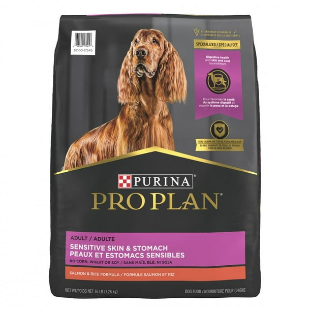 Purina Pro Plan Sensitive Skin and Stomach Formula Salmon and Rice