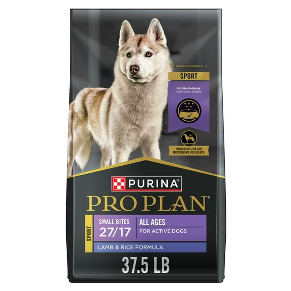 Purina Pro Plan High Protein Dry Dog Food, Small Bites Lamb and Rice Formula, 37.5 lb Bag
