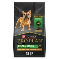Purina Pro Plan Small Breed Dog Food Shredded Blend Chicken and Rice Formula With Guaranteed Live Probiotics