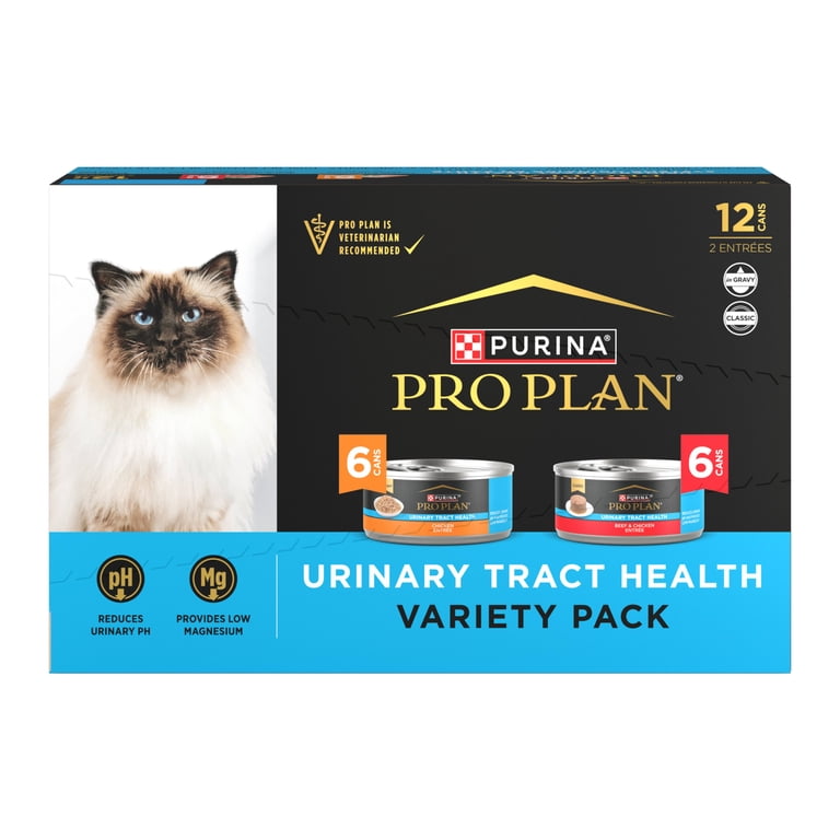Purina Pro Plan Urinary Tract, Beef & Chicken Variety Pack, Wet