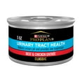 thumbnail image 1 of Purina Pro Plan Urinary Tract Health Beef & Chicken Flavor Wet Cat Food, 3 oz Cans (24 Pack), 24 Pack, 1 of 11