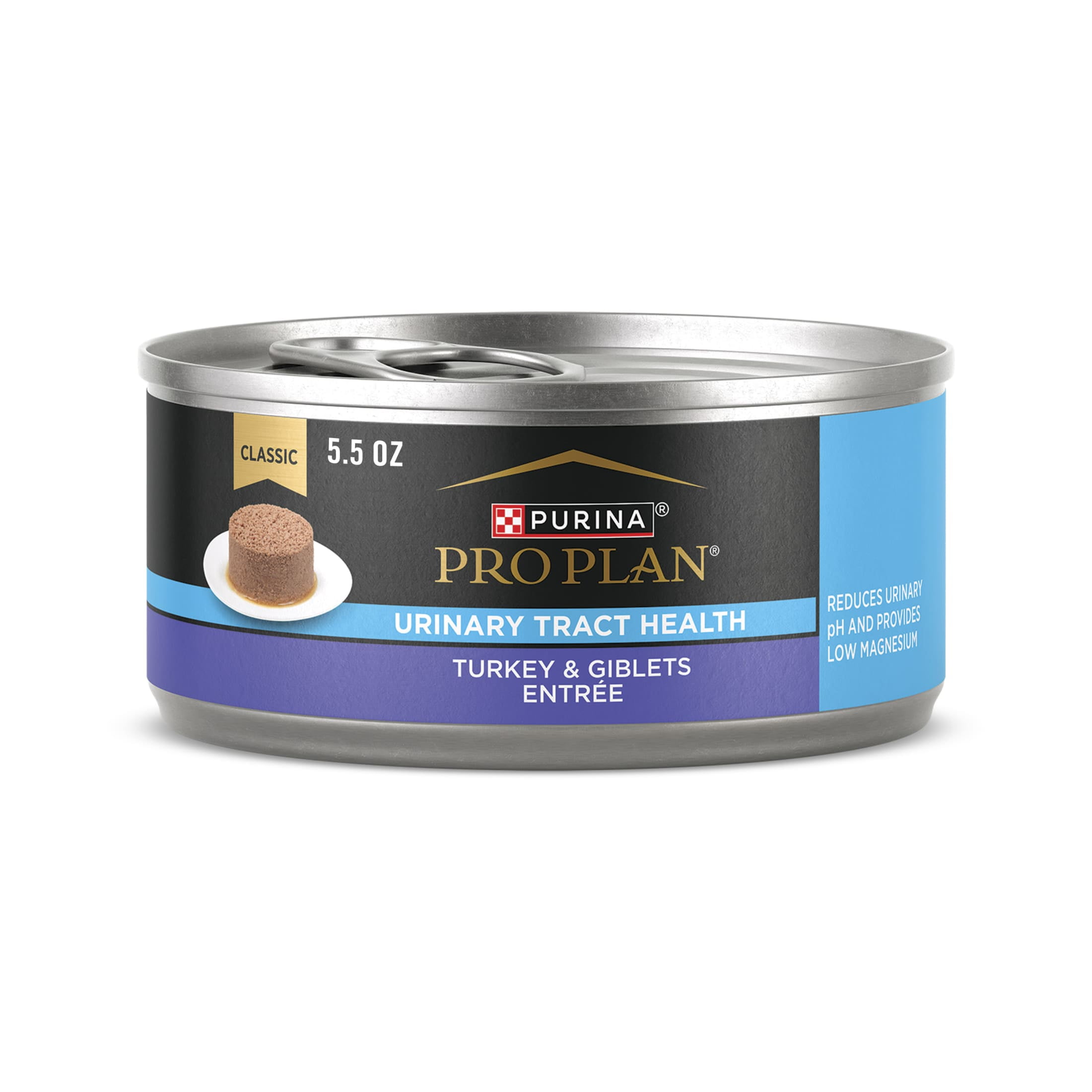 Purina Pro Plan Urinary Tract Health, Turkey Giblets, Wet Cat Food, 5.5 oz Cans, 24 Pack