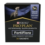 Purina Pro Plan Veterinary Supplements FortiFlora Dog Probiotic Supplement, Canine Nutritional Supplement