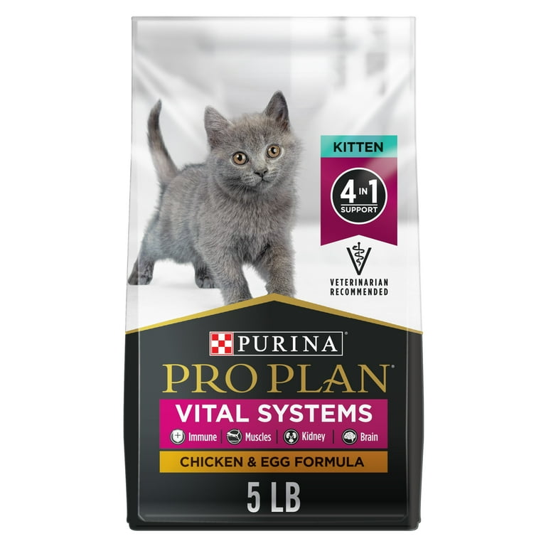 Purina Pro Plan Vital Systems Chicken and Egg Formula Dry Kitten