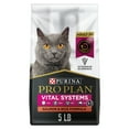thumbnail image 1 of Purina Pro Plan Vital Systems Dry Cat Food, Salmon & Rice, 5 lb Bag, 1 of 12