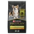 thumbnail image 1 of Purina Pro Plan Weight Management Dog Food Dry Formula Chicken and Rice Formula, 34 lb Bag, 1 of 13