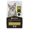 thumbnail image 1 of Purina Pro Plan Weight Management Chicken and Rice Adult Formula Dry Cat Food, 16 lb., 1 of 11