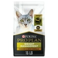 thumbnail image 1 of Purina Pro Plan Weight Management Dry Cat Food, Chicken & Rice, 16 lb Bag, 1 of 10