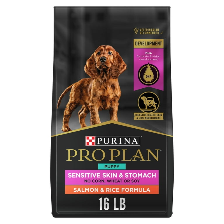 Purina Pro Plan Puppy Dry Dog Food, Sensitive Skin Stomach
