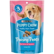 Purina Puppy Chow Dog Training Treats, Healthy Start, Salmon Flavor, 7 oz Pouch