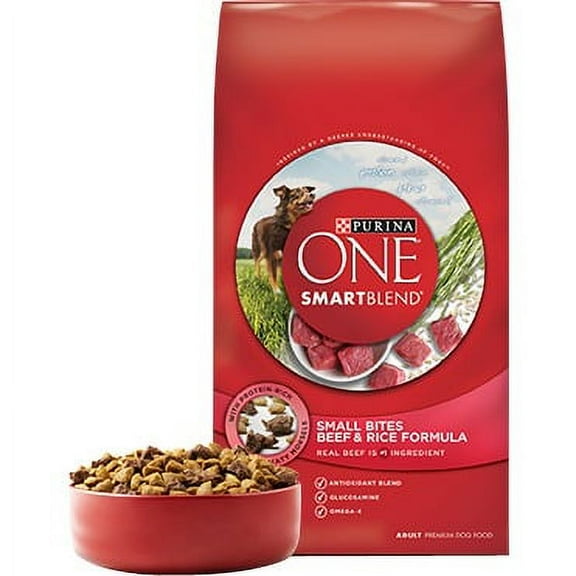 Purina Small Bites Beef & Rice Formula Adult Premium Dog Food