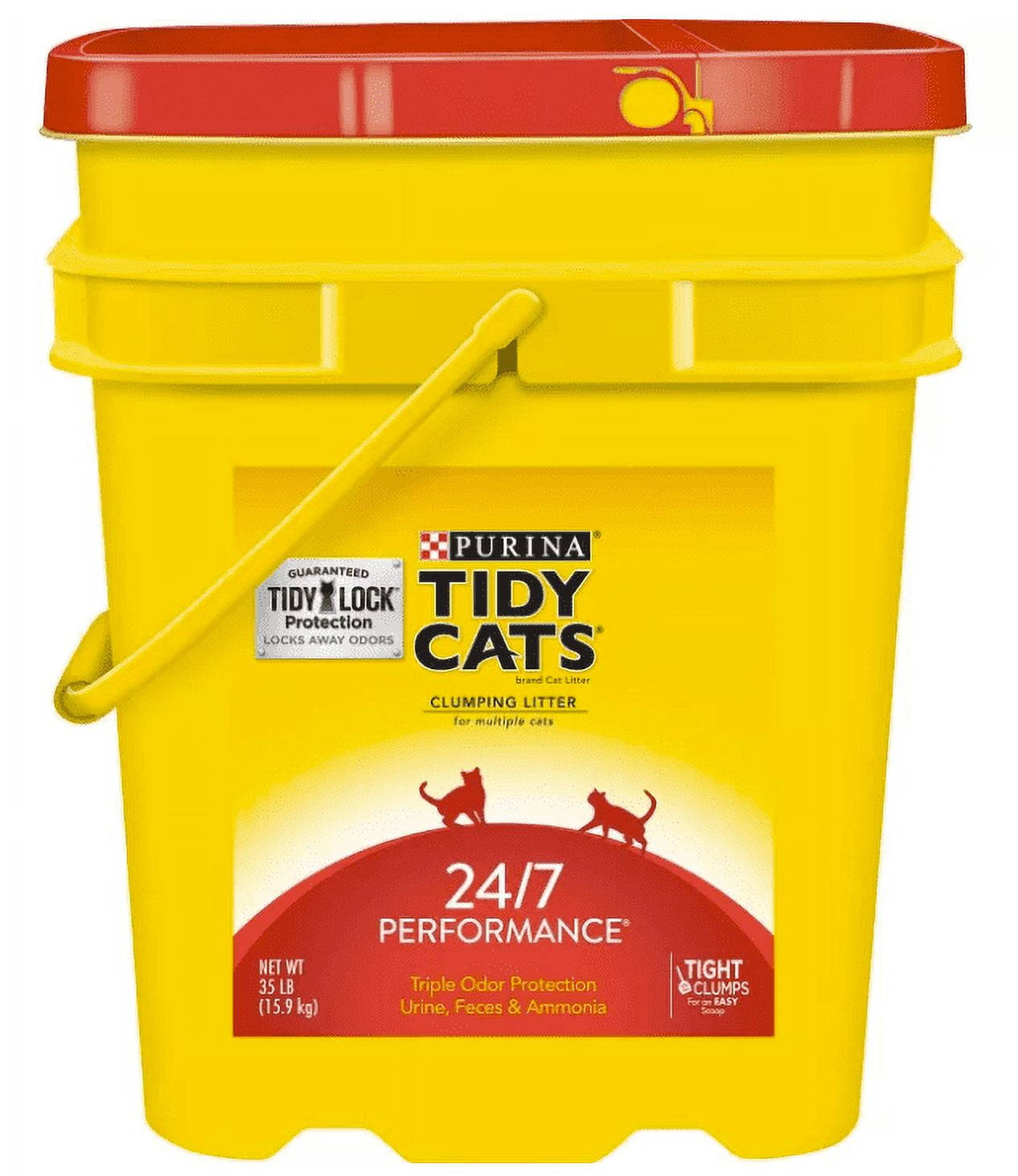 Purina Tidy Cats 24/7 Performance Clumping Cat Litter for Multiple Cats