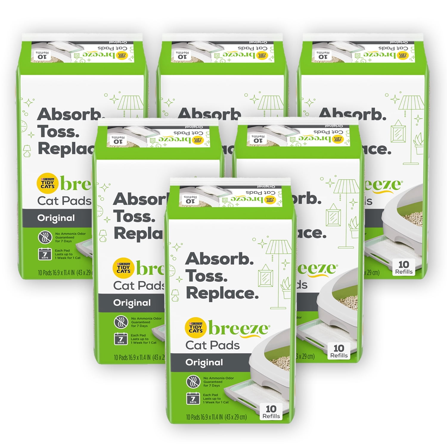 Purina Tidy Cats Breeze Litter System Cat Pad Italy Ubuy