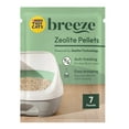 thumbnail image 1 of Purina Tidy Cats Breeze Unscented 99.9 Percent Dust Free, Multi Cat, Zeolite Pellet Cat Litter Refill, 1 of 12