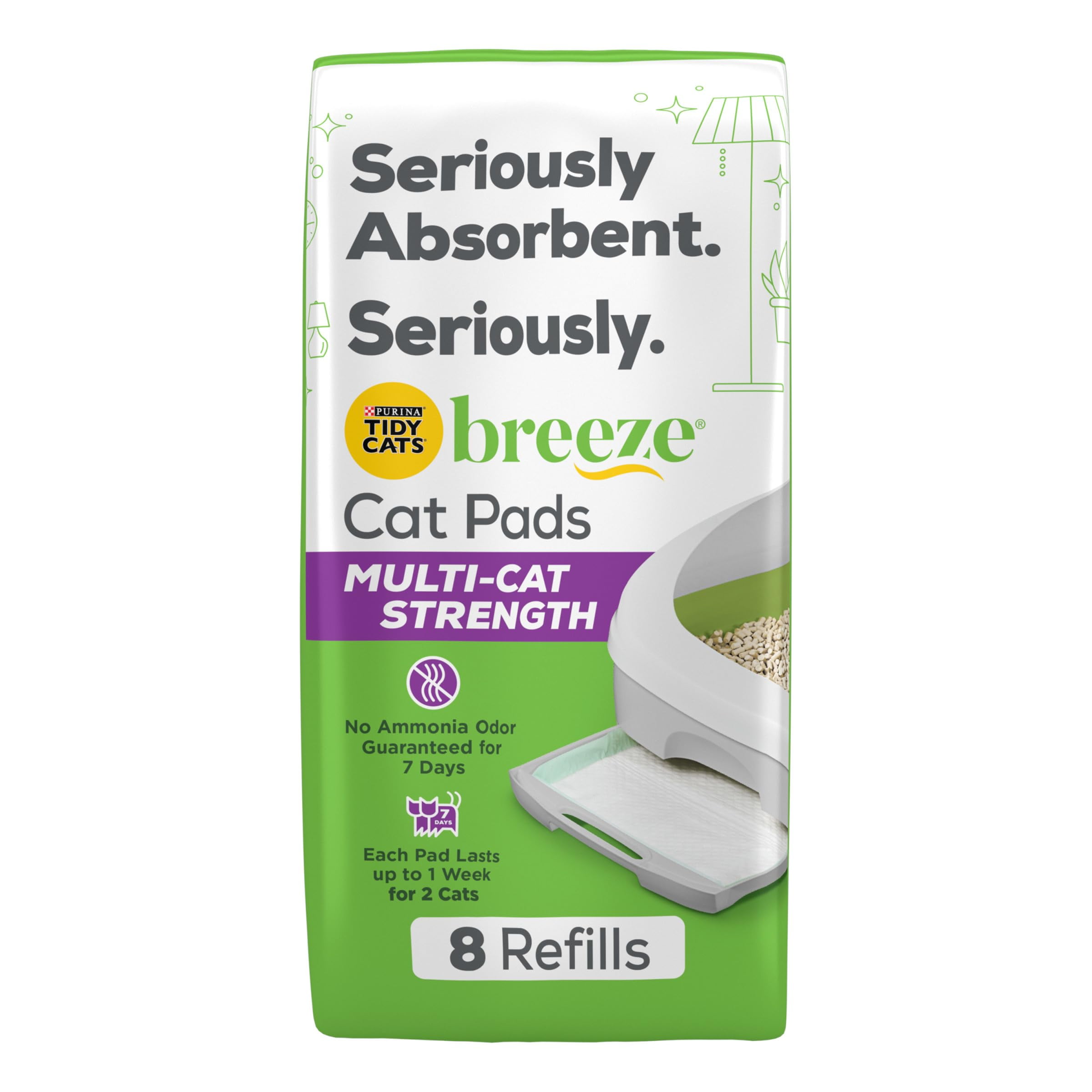 20-Count Peritas Generic Refill Pads For Tidy Cats Breeze Litter Box System