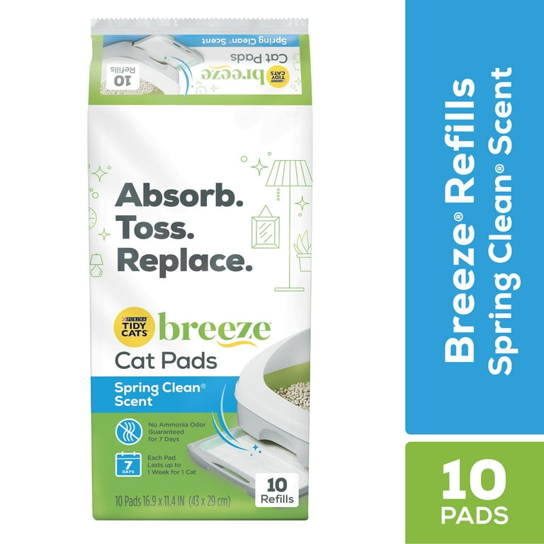 Breeze litter pads 10 best sale