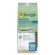 Purina Tidy Cats Breeze Clean Linen Scented Ion Cat Litter Pads