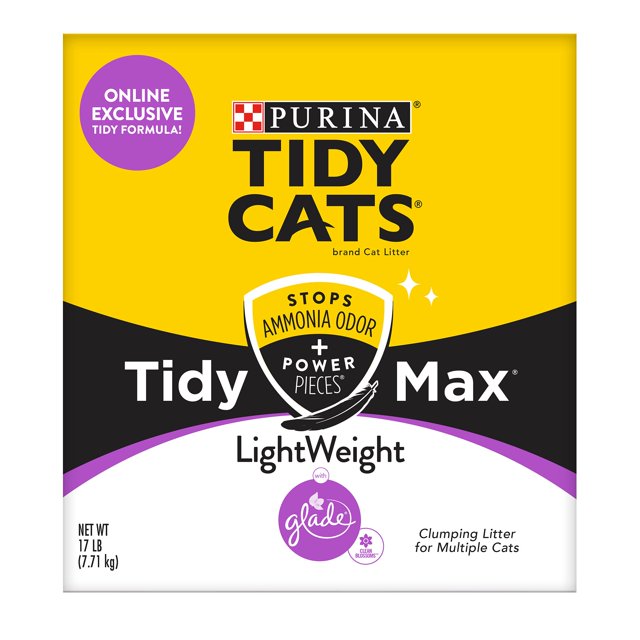 Purina Tidy Cats Clumping, Lightweight, Multi Cat Litter, Tidy Max