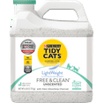 Purina Tidy Cats Free & Clean Unscented Cat Litter, Scoopable, Low Dust