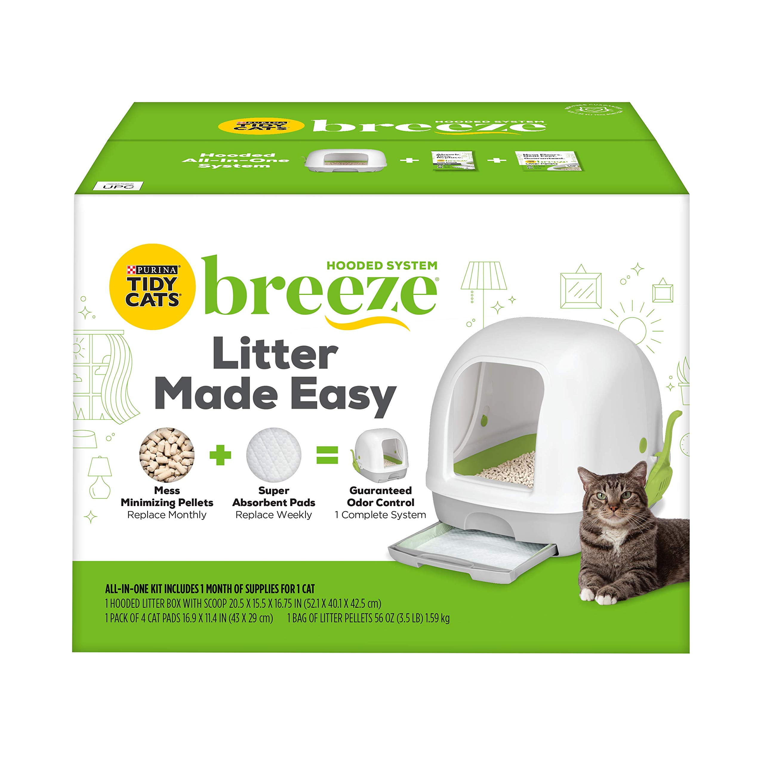 Breeze litter box pads online