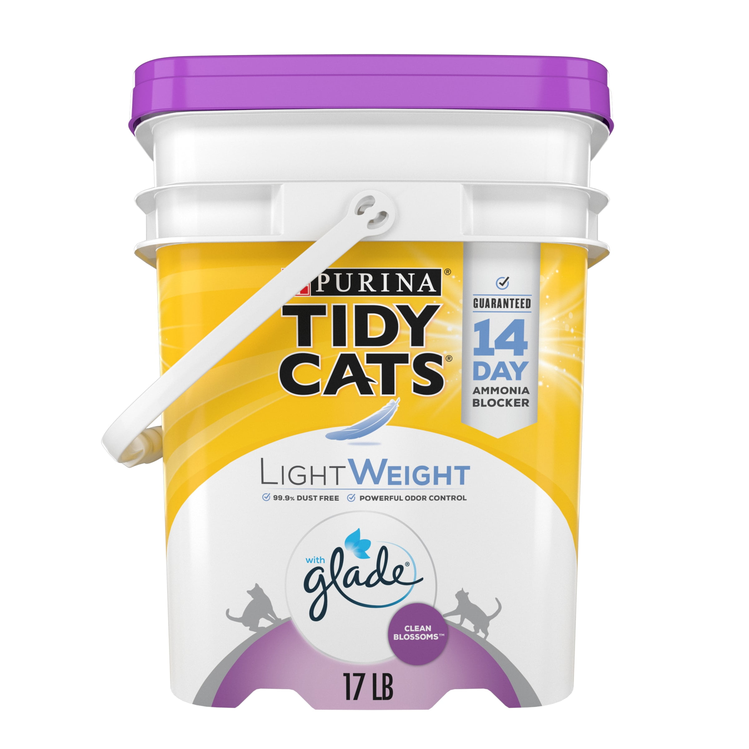 Purina Tidy Cats LightWeight Clumping Cat Litter, Low Dust, Glade Clean