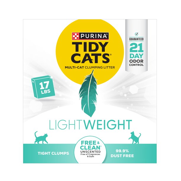 Purina Tidy Cats Low Dust, Clumping Cat Litter Odor Control