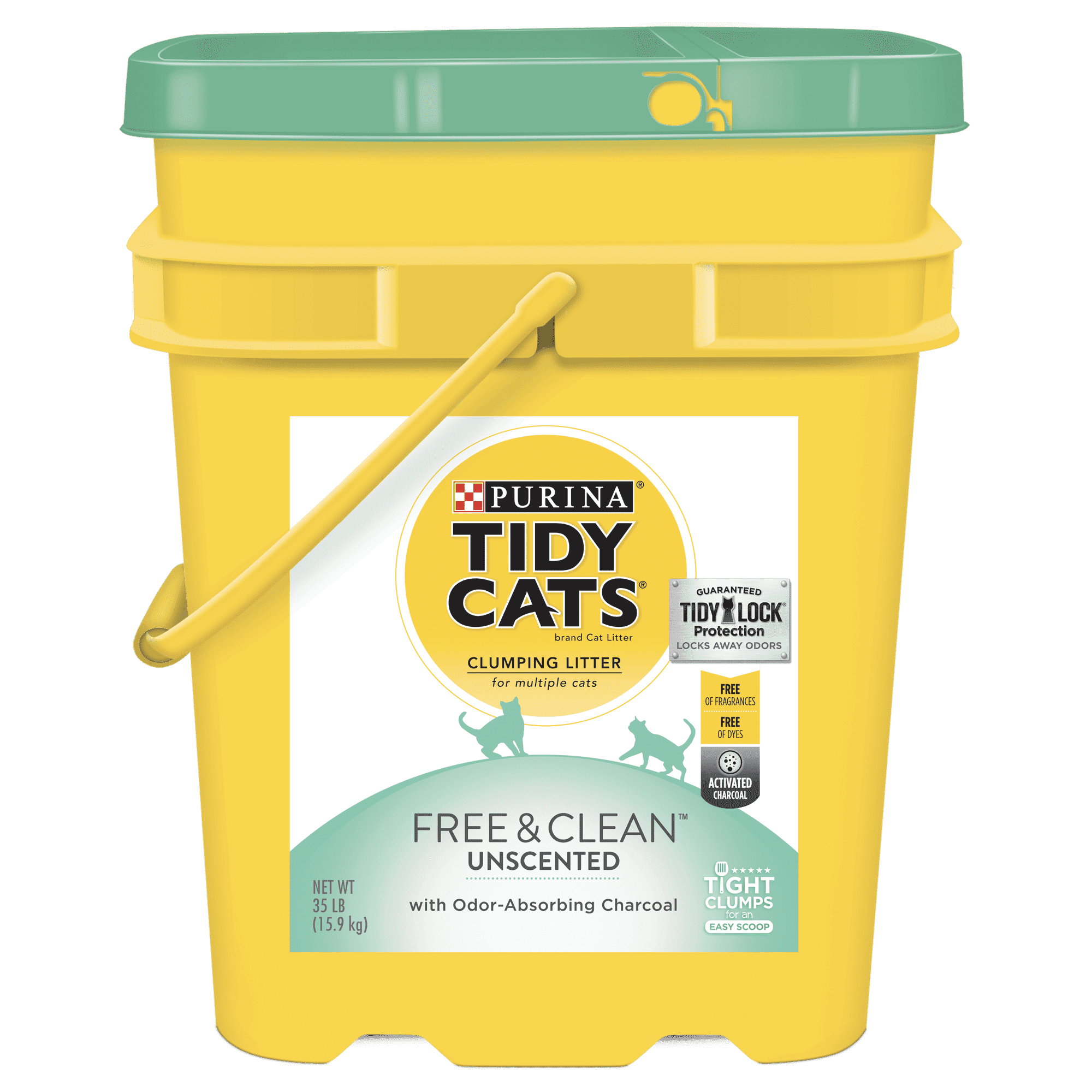 Purina Tidy Cats MultiCat Clumping Kitty Litter, Free & Clean