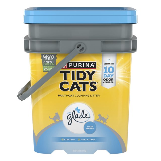 Purina Tidy Cats Clumping Cat Litter, Glade Clear Springs Multi Cat