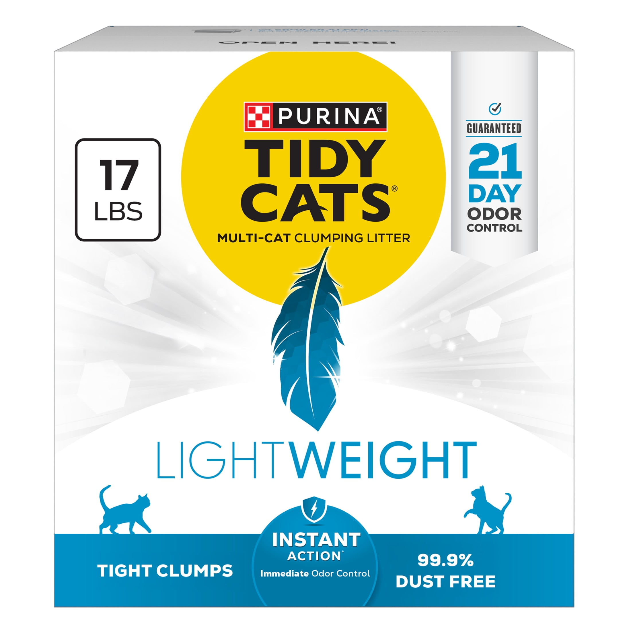 Purina Tidy Cats LightWeight Instant Action, Odor control, Multi